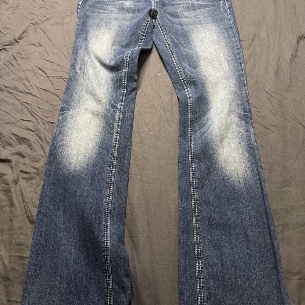 Premier Classic Blue Boot Cut Jeans